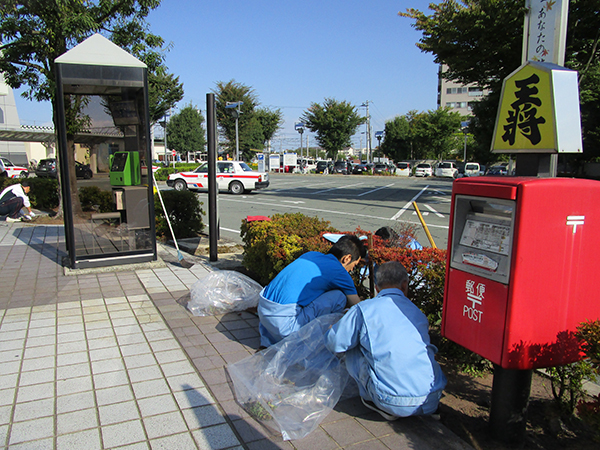 第８回清掃ボランティア（山形県天童市）に参加いたしました